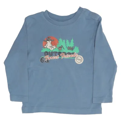 Lange mouwen shirt (Blauw) van Impidimpi Katoen