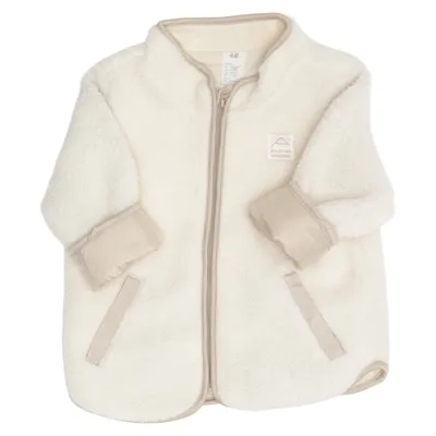 Fleecejacka (Vit) från H&M Polyester