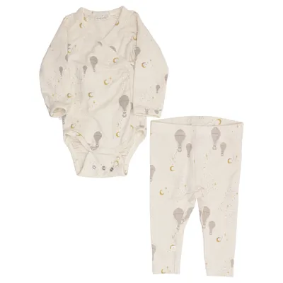Set (Beige, Mehrfarbig) von That´s Mine Elasthan, Modal, Bio-Baumwolle