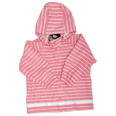 Regnjacka (Rosa, Vit) från Polarn O. Pyret Polyester