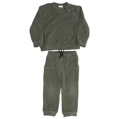 Mjukisset (Grön) från Gymp Elastan, Ekologisk bomull, Återvunnen polyester