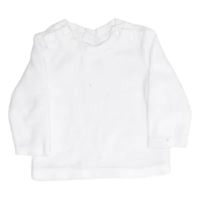 Långärmad t-shirt (Vit) från Bornino