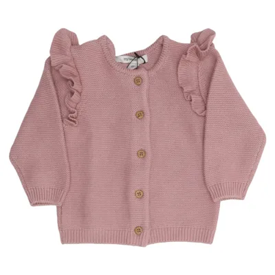 Kofta (Rosa) från MyWear Baby Ekologisk bomull