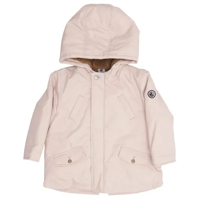 Vinterjakke (Pink) fra Petit Bateau Bomuld, Polyester
