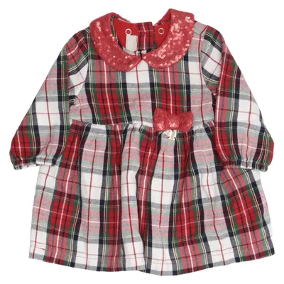 Dress (Red, White, Blue) from Chicco Cotton