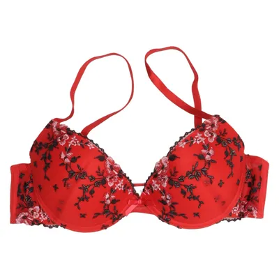 Bra (Red, Multicolored) from Mister Lady Elastane, Polyester, Polyurethane