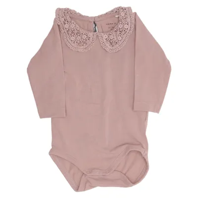 Body (Pink) von Name It Elasthan, Bio-Baumwolle