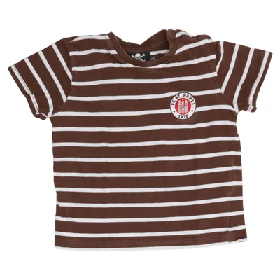 T-shirt (Brown, White) from FC St.Pauli Cotton