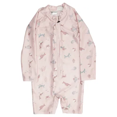 UV beschermende kleding (Roze, Meerkleurig) van H&M Elastaan, Polyester