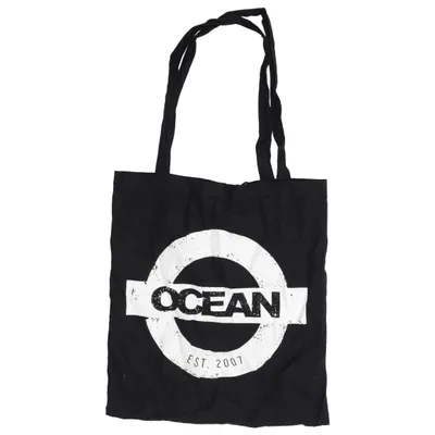 Canvas tas (Zwart, Wit) van Ocean Katoen