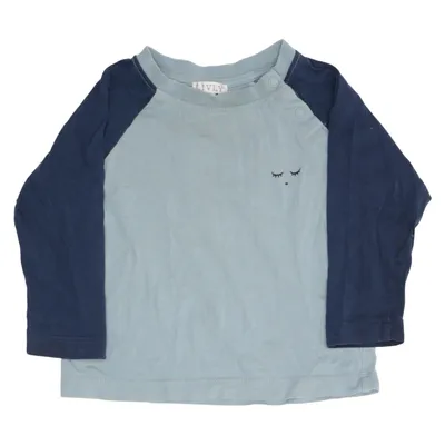 Long sleeve T-shirt (Blue) from Livly Cotton