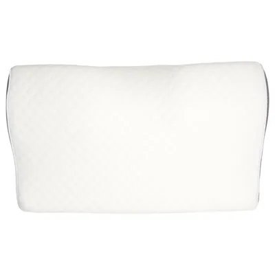 Oreiller de soutien (Blanc, Gris) de Happy Sleep
