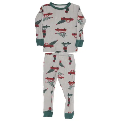 Pyjama (Grijs, Rood, Groen) van Carter's Katoen