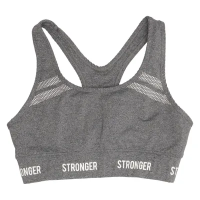 Sports bra (Gray) from Stronger Elastane, Polyester