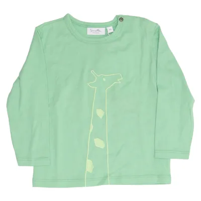 Långärmad t-shirt (Grön) från Sanetta Bomull