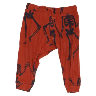 Pyjamasbyxor (Röd, Svart) från Mini Rodini Ekologisk bomull