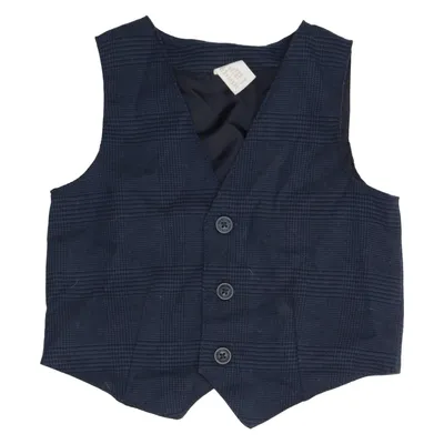 Suit vest (Blue) from H&M Elastane, Polyester, Viscose