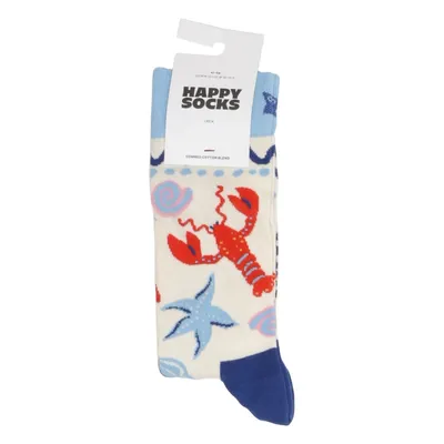 Socks (White, Multicolored) from Happy Socks Cotton, Elastane, Polyamide