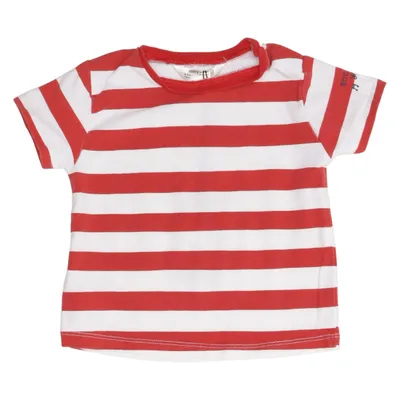T-shirt (Röd, Vit) från Mayoral Newborn Bomull, Elastan