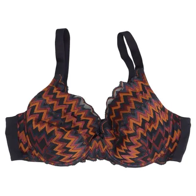 Bh (Blauw, Meerkleurig) van Ulla Popken Elastaan, Polyamide, Polyester, Viscose