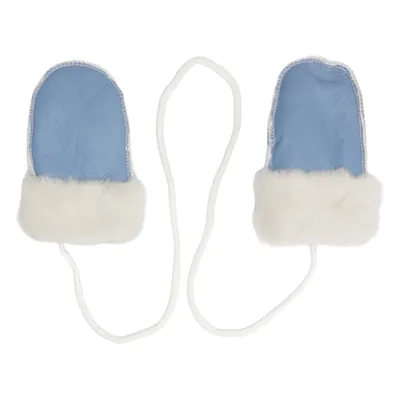 Accessory set (Blå) Læder, Uld