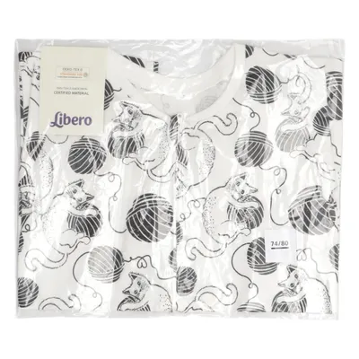 T-shirt (White, Black) from Libero