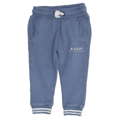 Sweatpants (Blue) from Baker by Ted Baker Cotton, Elastane, Polyester