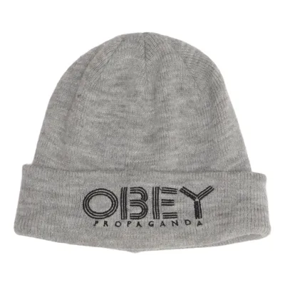 Beanie (Gray) from Obey Propaganda Acrylic