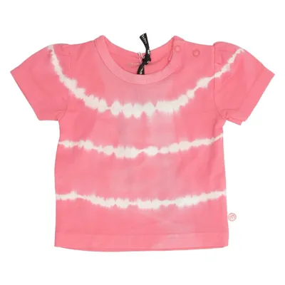 T-shirt (Rosa, Vit) från Minymo Bomull, Elastan