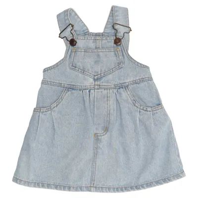 Dungaree dress (Blue) from Pilot