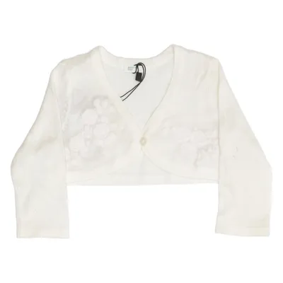 Bolero (Vit) från Benetton Baby Akryl, Polyester, Viskos