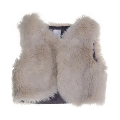 Ydervest (Beige, Grå) fra Candy Polyester