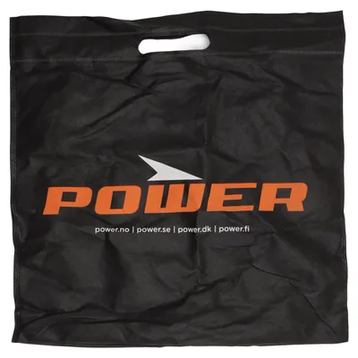 Stoffbeutel (Schwarz, Orange) von Power