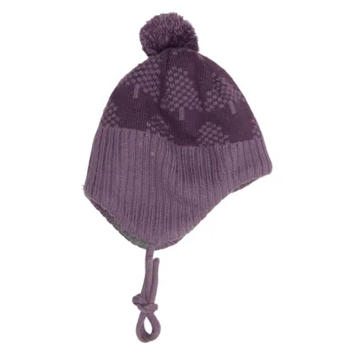 Bonnet à pompon (Violet) de Reima Acrylique, Polyester, Laine