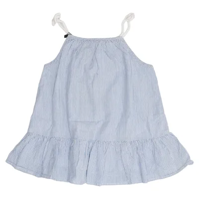 Robe (Bleu, Blanc) de F&F Kids Coton, Fibre métallique