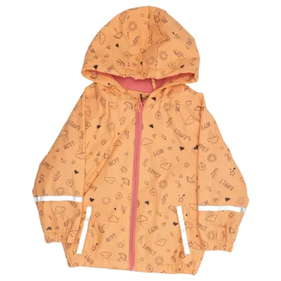 Veste imperméable (Orange) de Lupilu Polyester, Polyuréthane