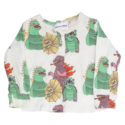 Pyjamaströja (Vit, Flerfärgad) från Mini Rodini