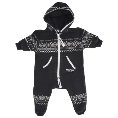 Grenouillère (Noir, Blanc) de OnePiece Coton, Polyester