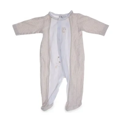 Sparkdräkt (Vit, Beige) från Petite Bomull