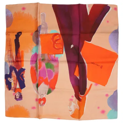 Scarf (Orange, Flerfärgad) från Breuninger Silke