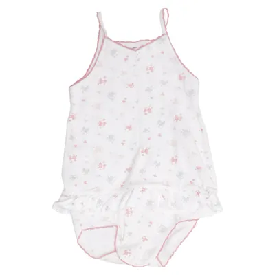 Body (Blanc, Rose, Gris) de Petit Bateau Coton