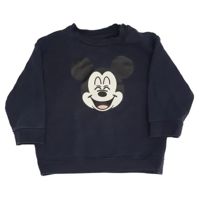 Sweatshirt (Blue) from Uniqlo Baby Cotton, Elastane
