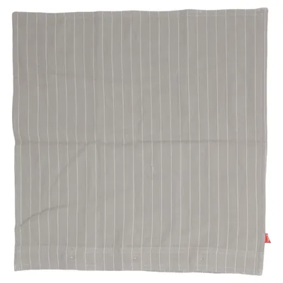 Housse de coussin (Gris, Blanc) de Home & You Coton, Polyester, Viscose