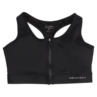 Sports bra (Black) from Röhnisch Elastane, Polyamide, Polyester