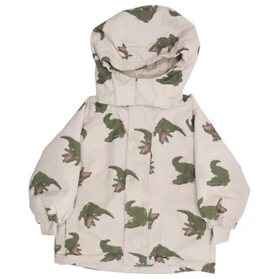 Winterjacke (Beige, Grün, Mehrfarbig) von Konges Sløjd Baumwolle, Polyester