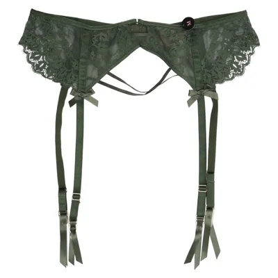 Strømpebåndsholdere (Grøn) fra Hunkemöller