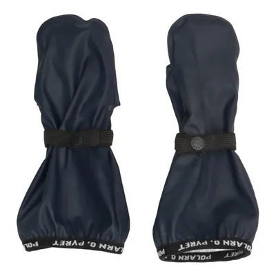 Wanten (Blauw) van Polarn O. Pyret Polyester, Polyurethaan