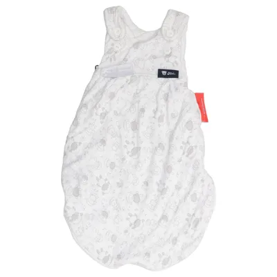 Babysovepose (Hvid, Grå) fra Alvi Bomuld, Polyester