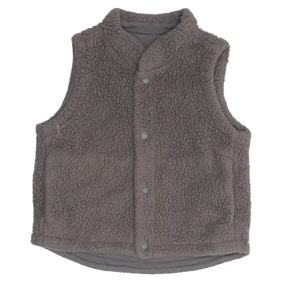 Outdoor vest (Grijs) van Uniqlo Baby Katoen, Polyester