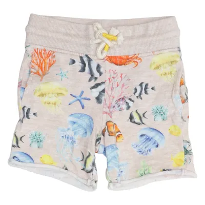 Short de jogging (Beige, Multicolore) de Karolina Kijak x H&M Coton